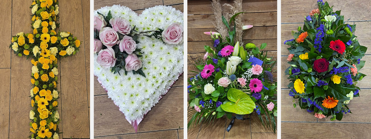 Funeral flowers from Ultimate Flowers in Bishop Auckland