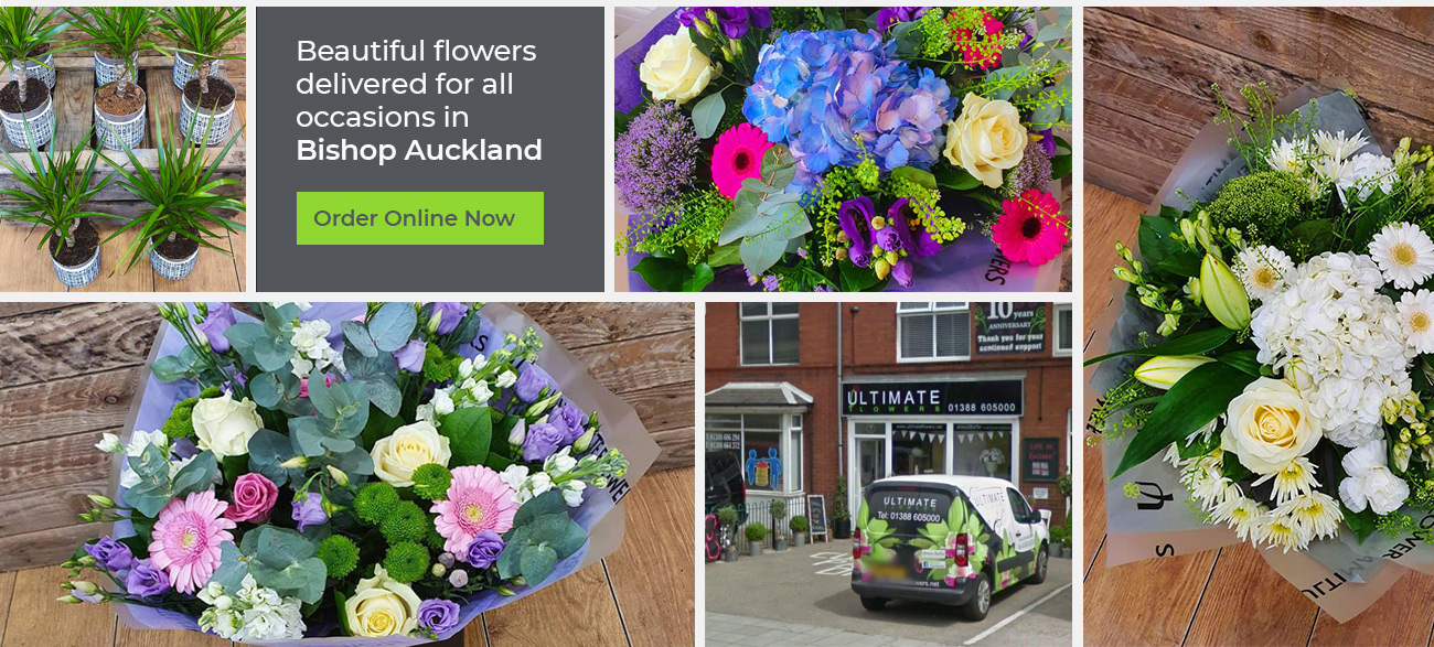 Seasonal bouquets from Ultimate Flowers in Bishop Auckland offering same-day delivery